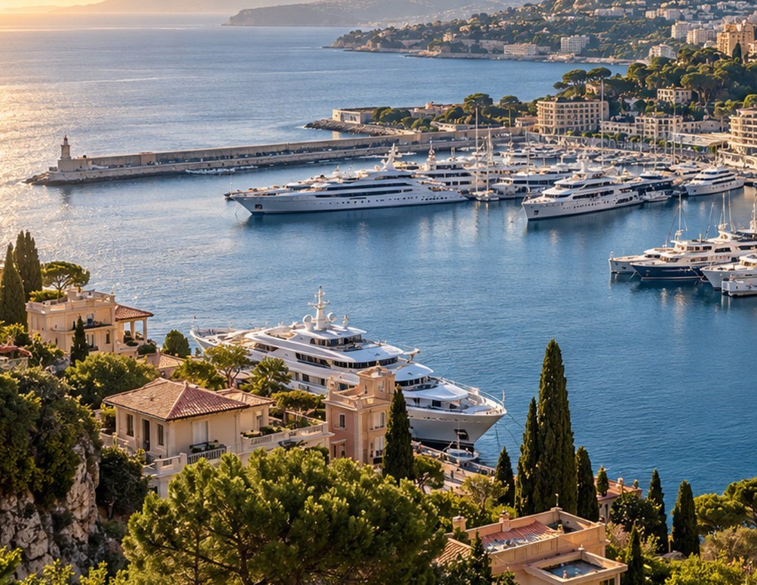 Monaco architectural setting